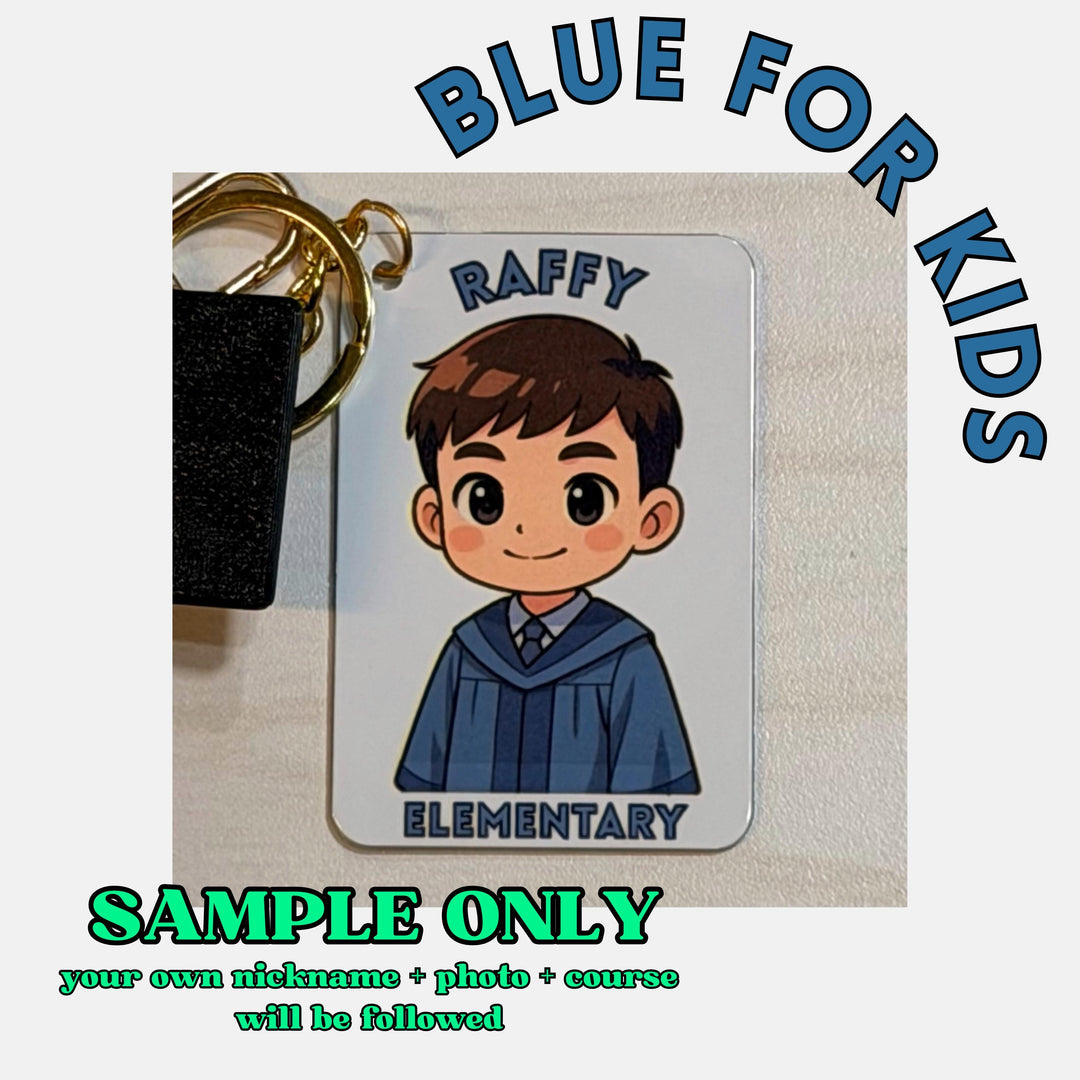Personalized Chibi Graduation Keychain — No Graduation Photo Needed + Free Toga Cap Charm