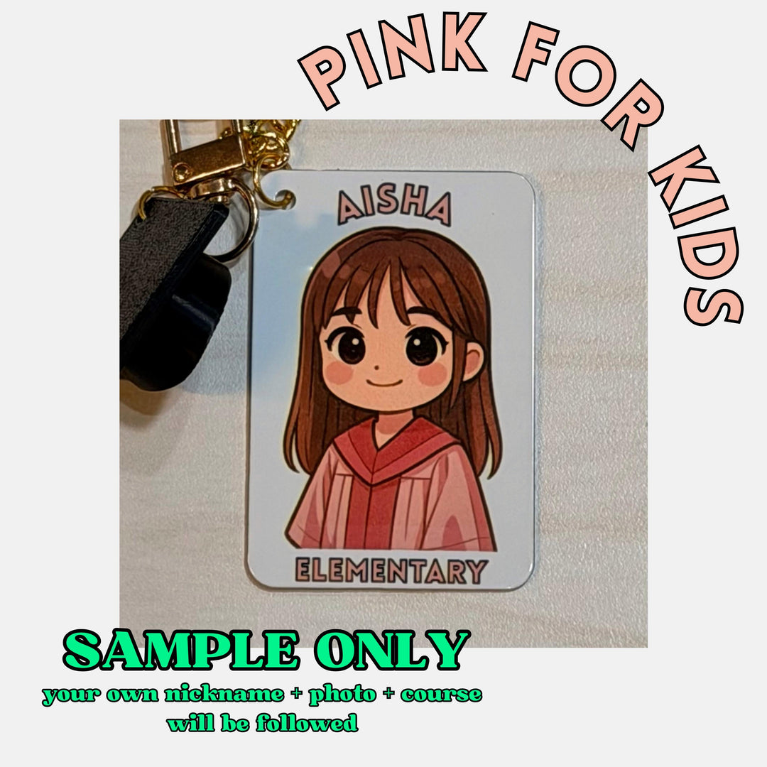 Personalized Chibi Graduation Keychain — No Graduation Photo Needed + Free Toga Cap Charm