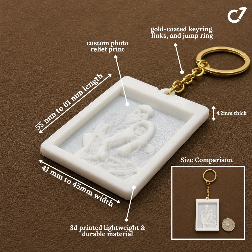 Personalized Hidden Photo Keychain product image 3